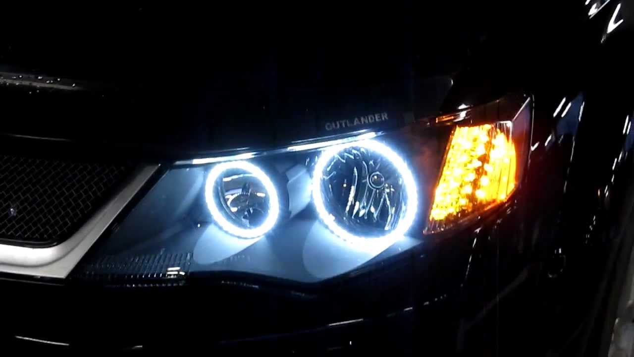 Led фары outlander 3