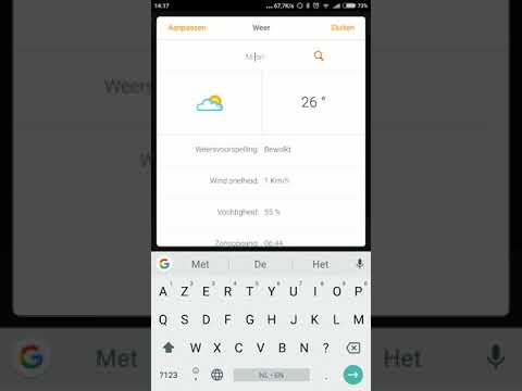 MyHOME_Up : Meteo Geolocalisatie Activeren