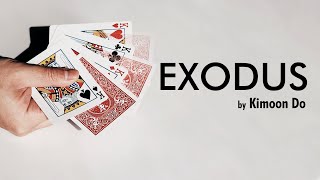 Exodus By Kimoon Do 여러장의 카드가 마법처럼 탈출한다 유료마술배우기 Digital Product