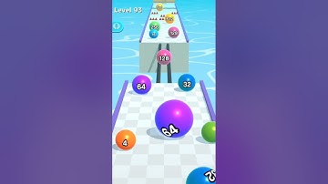 Ball Run 2048- Level 90-95 Gameplay Walktrough Android iOS