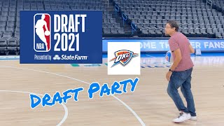 Going to the Official Oklahoma City Thunder NBA Draft Party!