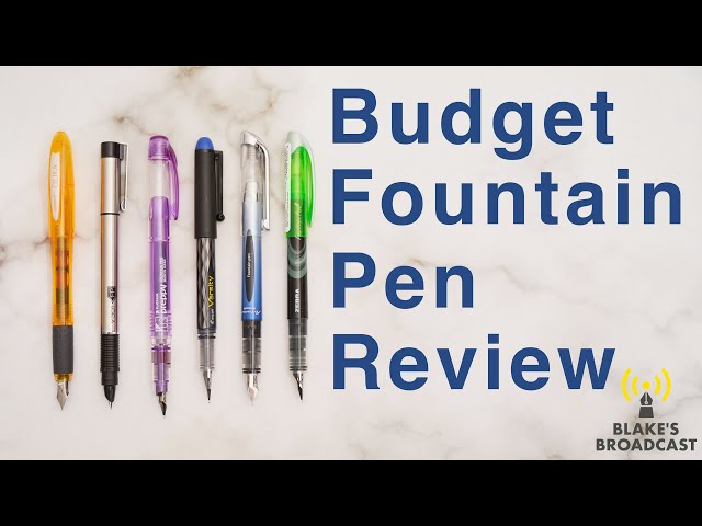 Gourmet Pens: Review: Pilot VPen (Varsity) Fountain Pen - Light Green  @PilotPenUSA @JetPens