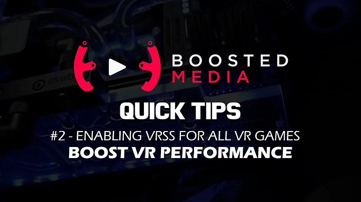 Conseils Rapides | Activez la VRSS NVIDIA pour Plus de Jeux VR - Carte RTX Requise