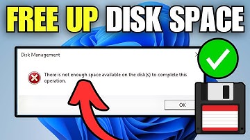 How To Fix Not Enough Space Available on Disk to Complete This Operation