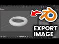 Blender: How To Export Image