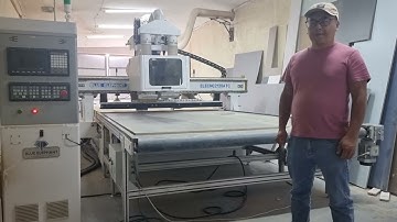 Mongolian customer think our Blue Elephant 2128 ATC nesting cnc machine is best