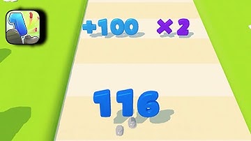 Number Run 3D 1️⃣2️⃣3️⃣ NEW UPDATE!! All Levels Gameplay Android,iOS