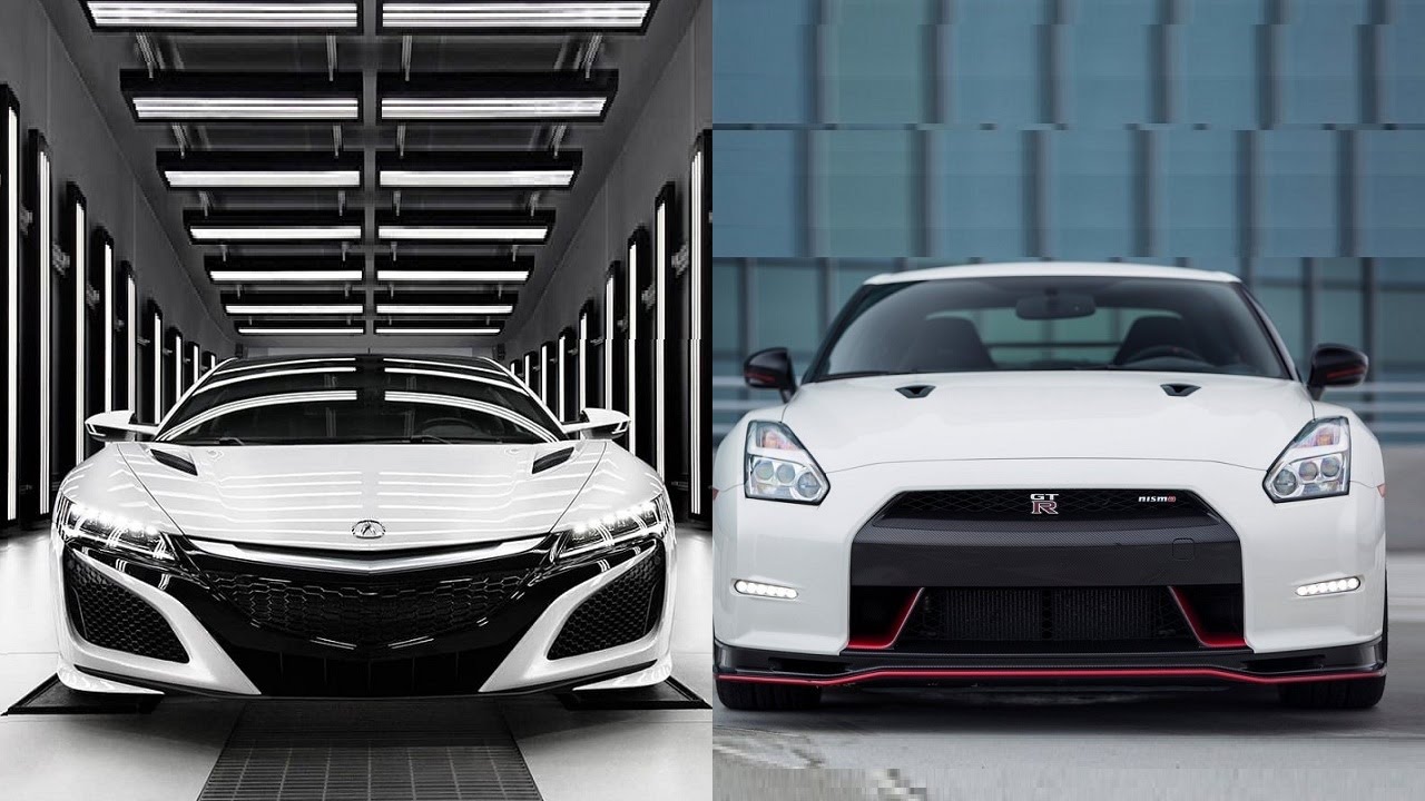 17 Acura Nsx Vs 16 Nissan Gt R Youtube