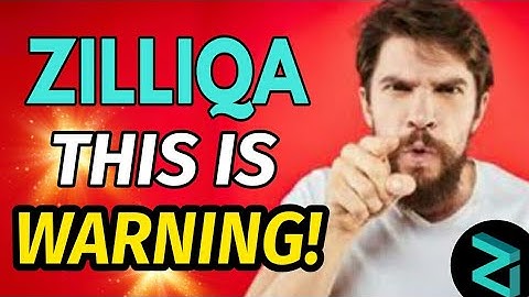 This is WARNING! Zilliqa Holders || Zilliqa today news & price prediction
