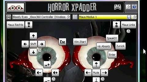 HORROR_XpadderTheme & Controller Images (Concept Design)+Download Links