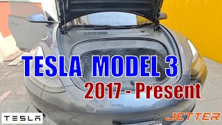 ล้างแอร์รถ Tesla Model 3