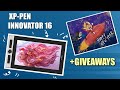 XP-PEN INNOVATOR 16 PRO REVIEW + New Year's Giveaway