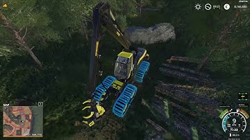 [FS19] - Logging on Tallbacken ~ Timelapse part 1