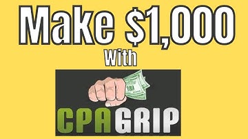 CPA marketing for beginners $1,000 made for FREE (WITH PROOF)