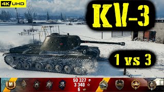 World of Tanks KV-3 Replay - 8 Kills 4.4K DMG(Patch 1.6.1)
