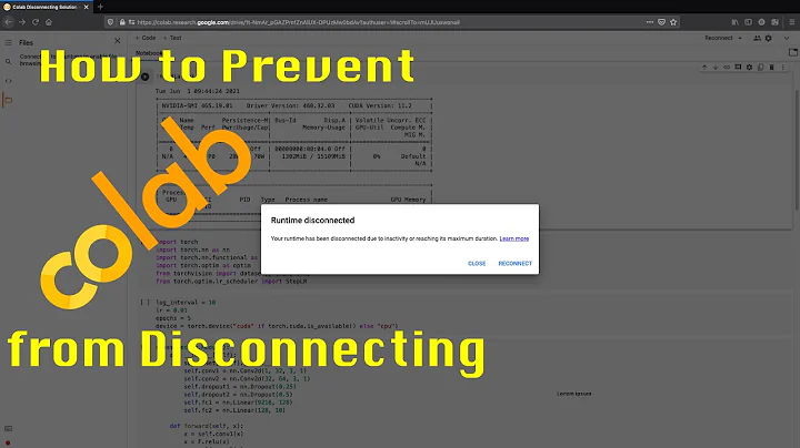 How to prevent Google Colab from disconnecting | A simple solution