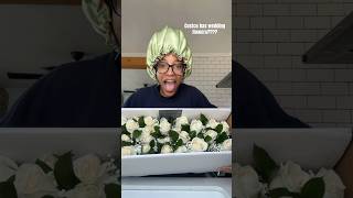 Would you trust Costco with your wedding flowers??? #bride #wedding