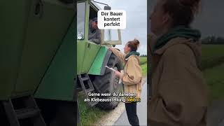 Bauer kontert perfekt: 'Kulturförderung!' 🚜😂