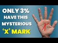 Mysterious X mark on palm, only 3% of world population have this | Palmistry