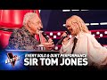 Every Sir TOM JONES Solo &amp; Duet Performance on The Voice UK