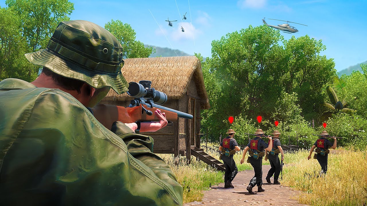 POV: Вы — американский снайпер на войне во Вьетнаме — ARMA Reforger
