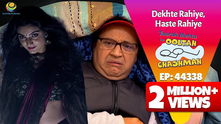 NEW! Ep 4438 -  Bhootni ki Dar se छुप गया Bhide?! | Taarak Mehta ka Ooltah Chashmah | तारक मेहता