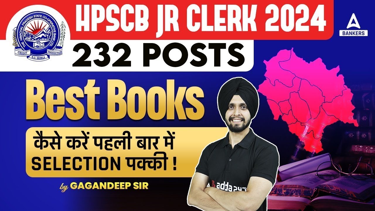 Best Books for HPSCB Junior Clerk 2024 HPSCB Jr Clerk Preparation