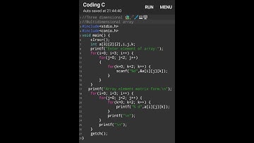 Arrays three dimensional and multidimensional #array #three-dimensional #quick5842