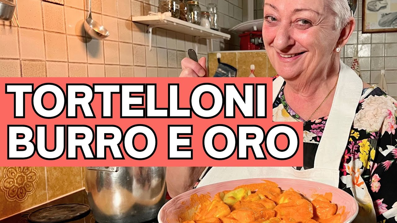 Come Fare i Tortelloni Burro e Oro: Ricetta Facile e Cremosa | Pasta Fresca Fatta a Mano