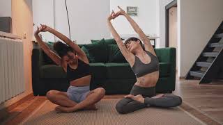 Sexy Girls, Morning Stretching