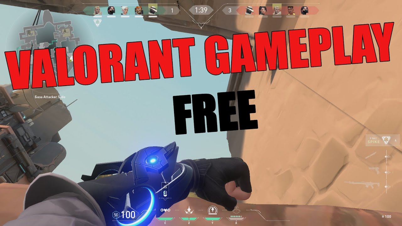 VALORANT FREE GAMEPLAY (1080p 60FPS) NO SOUND! YouTube