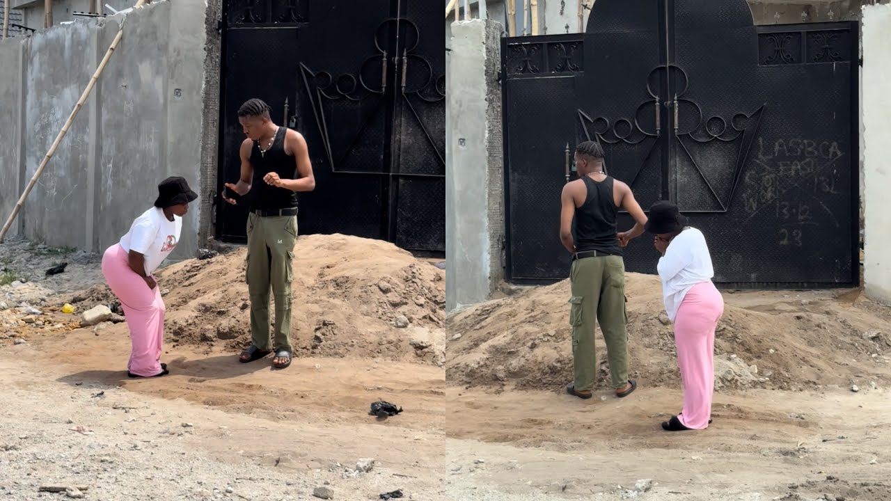 Она была поражена увиденным, наблюдайте за её реакцией.