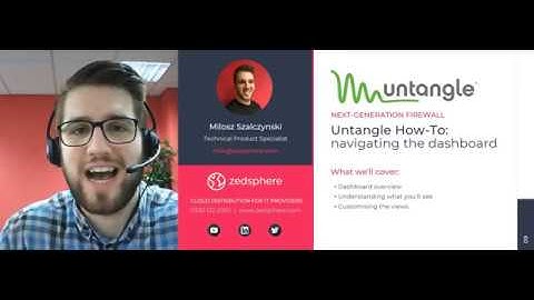 Navigating the Untangle NG Firewall Dashboard