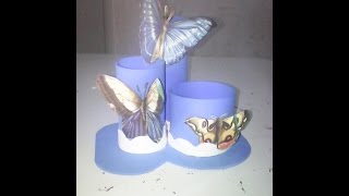 Porta caneta,clips,tesoura,treco em eva fÃ¡cil, prÃ¡tico e rÃ¡pido/trabalho escolar infantil