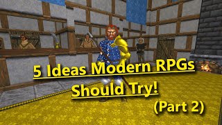 5 More Underappreciated Game Design Choices in Daggerfall