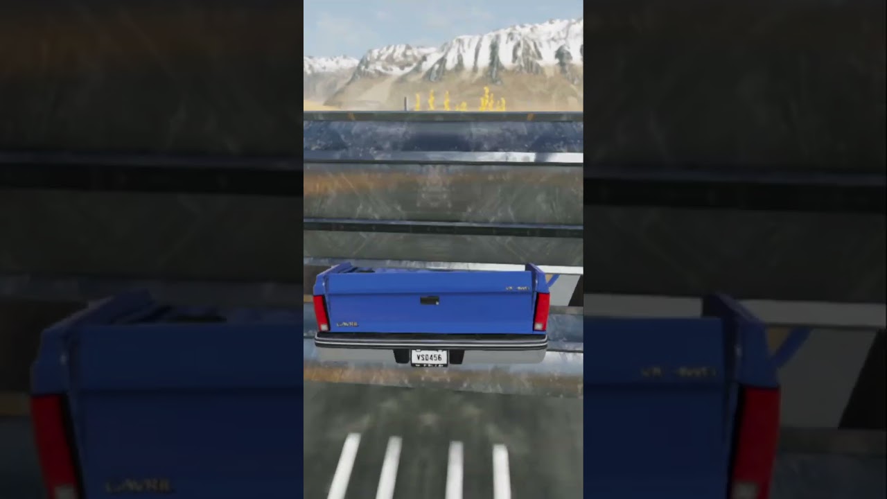 Car VS Spinning Roller - Shorts - Beamng.drive