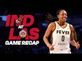 Indiana Fever Take Over LA 🔥 Caitlin Clark, Kelsey Mitchell Shine in First Win of 2026 | GAME RECAP