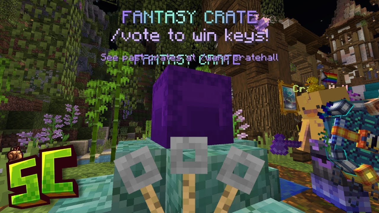 SnailCraft SMP | Checking Out the New Fantasy Crate Rares! - YouTube
