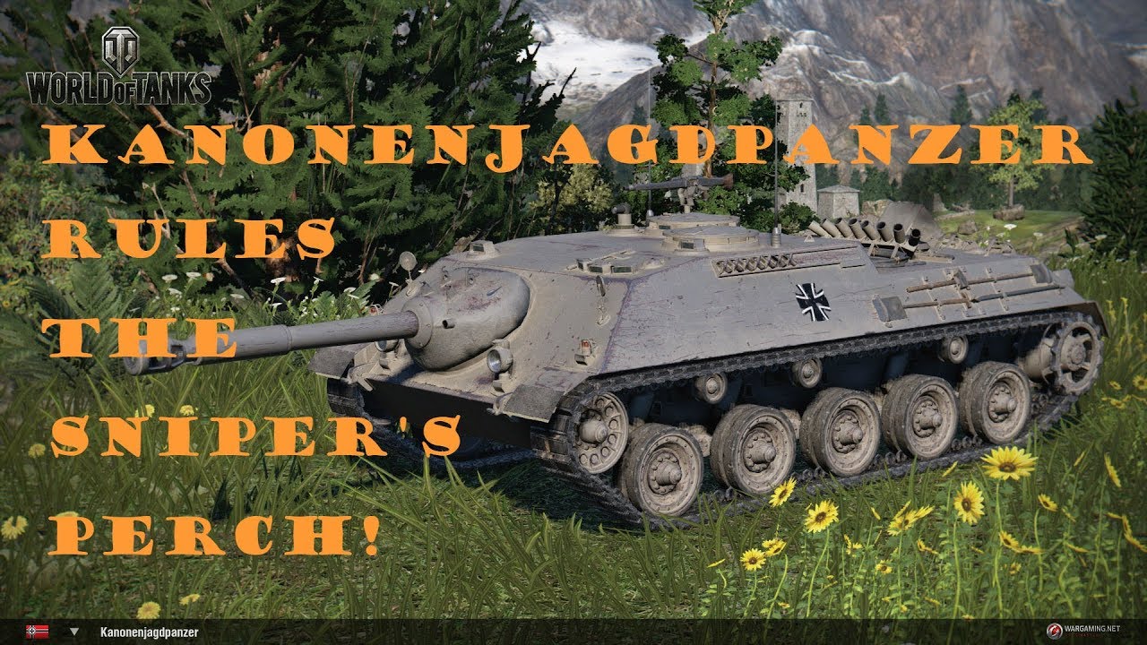KanJPanzer Rules The Snipers Perch! (World Of Tanks Console) YouTube