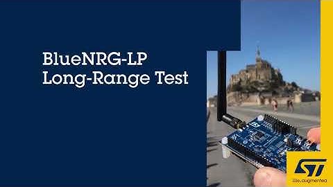 STMicroelectronics BlueNRG LP Long-range Test