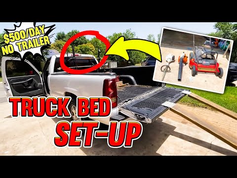 How To Make Lawn Mower Ramps For Truck