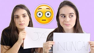 EU NUNCA! Ft. Roberta Pupi 😳