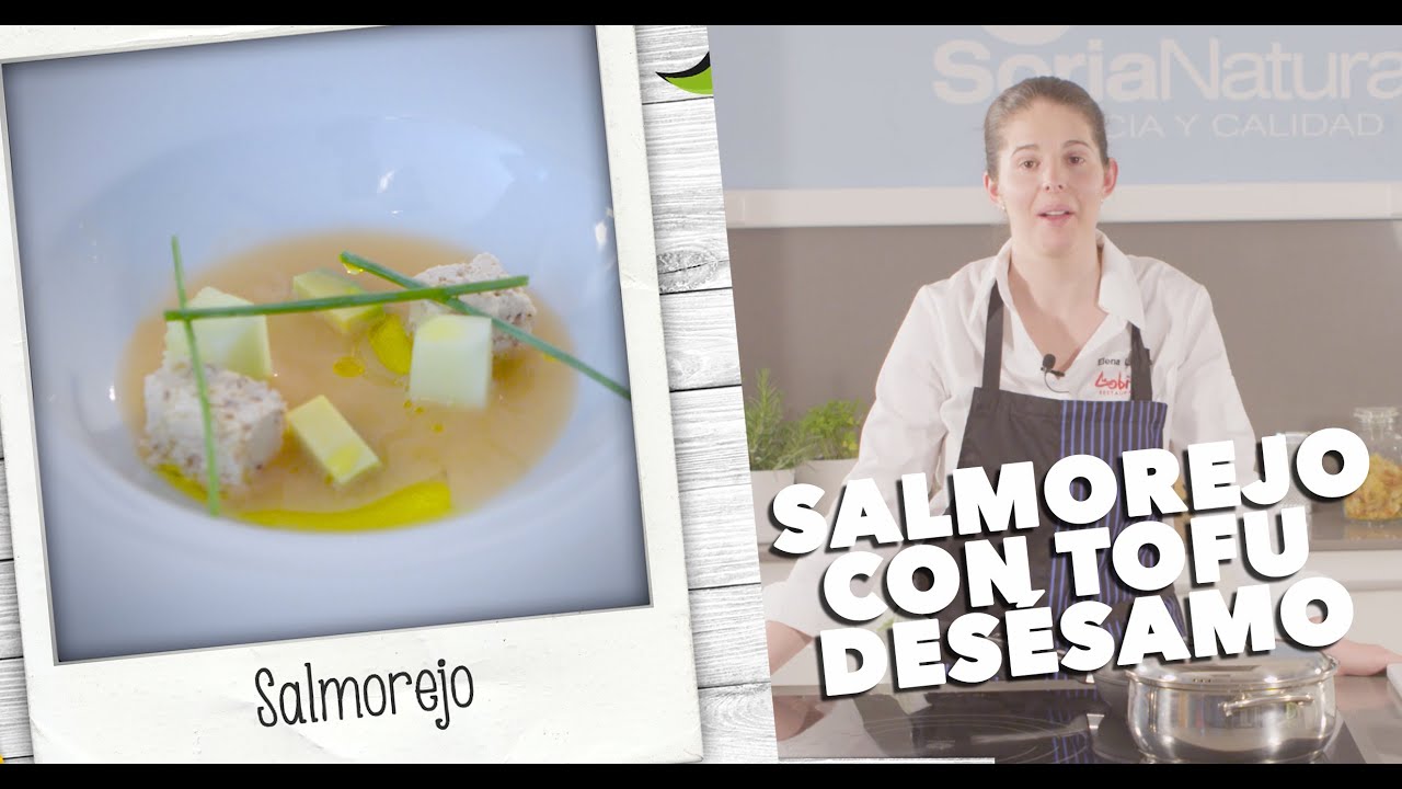 estilo de vida oms Cómo preparar un sabroso salmorejo con tofu de sésamo