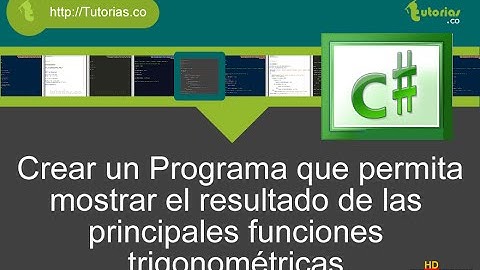 sentencia case -- visualStudio c#(funciones trigonometricas)