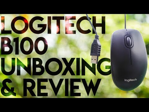 Logitech B100 Wired Mouse Unboxing And Review [250 Rs]