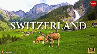 A Hidden Place in Switzerland Where Cows Meet Waterfall | #swiss #swissview