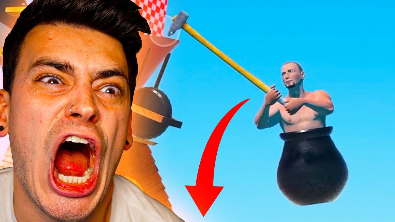beating-the-hardest-game-ever-made-getting-over-it-live-youtube