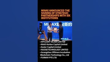 MINAX signs 6 global strategic nodes! #rwa #Web3 #DigitalAssets #Blockchain #BrandFinance