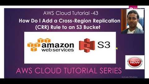 AWS Cloud Tutorial -43 -How Do I Add a Cross Region Replication(CRR) Rule to an S3 Bucket