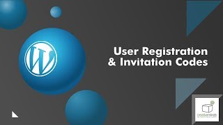 User Registration and Invitation Codes Plugin Tutorial | WordPress
